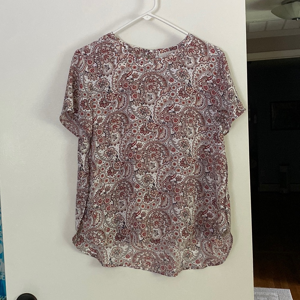 Patterned blouse from LOFT